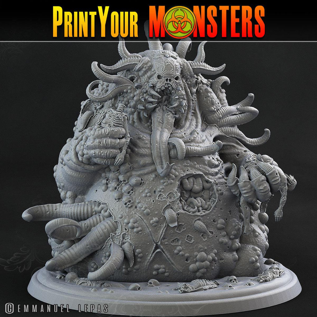 Greater Pestilent Demon – 28mm/32mm D&D Plague Demon Miniature