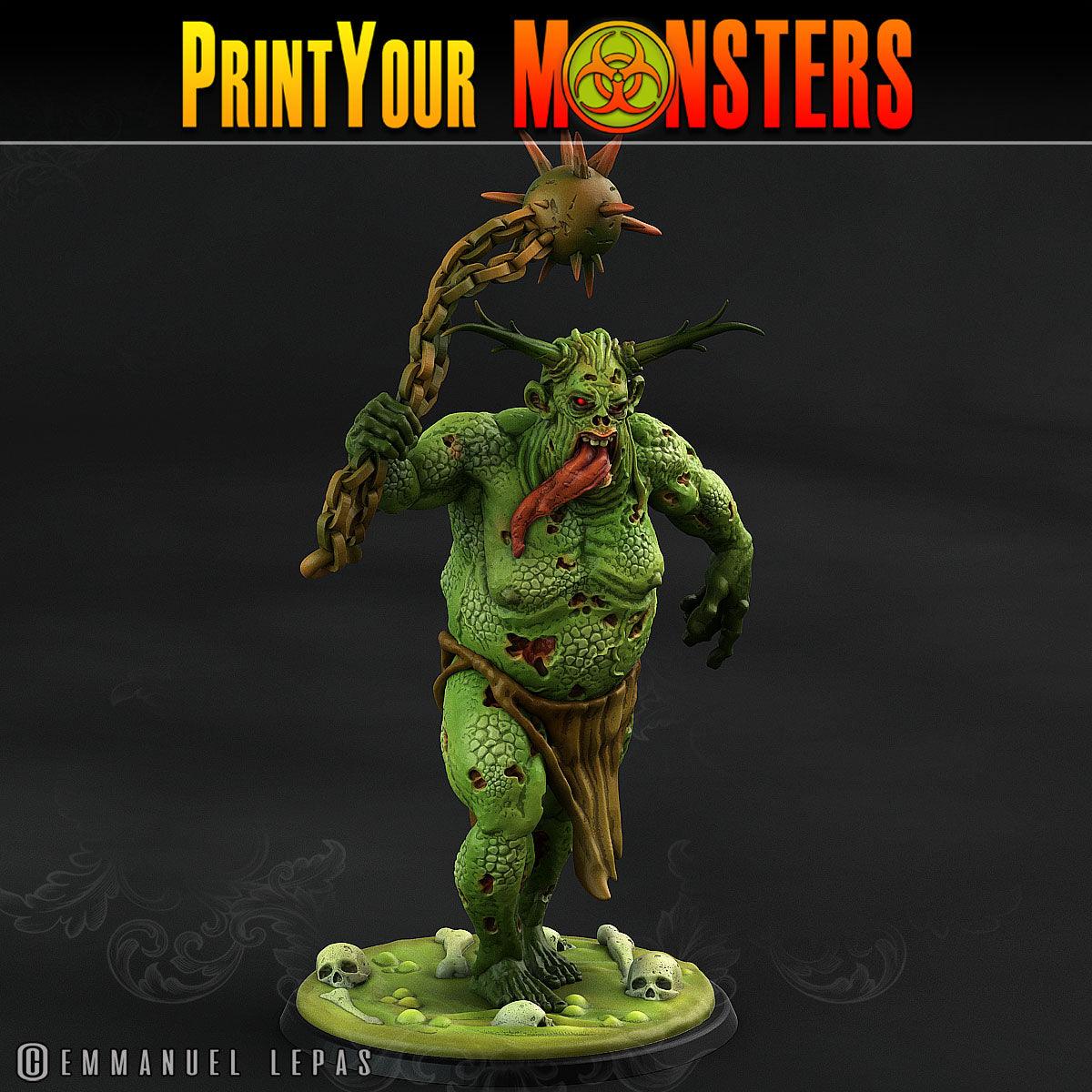 Plague Army Guardians – 28mm/32mm D&D Miniature Set