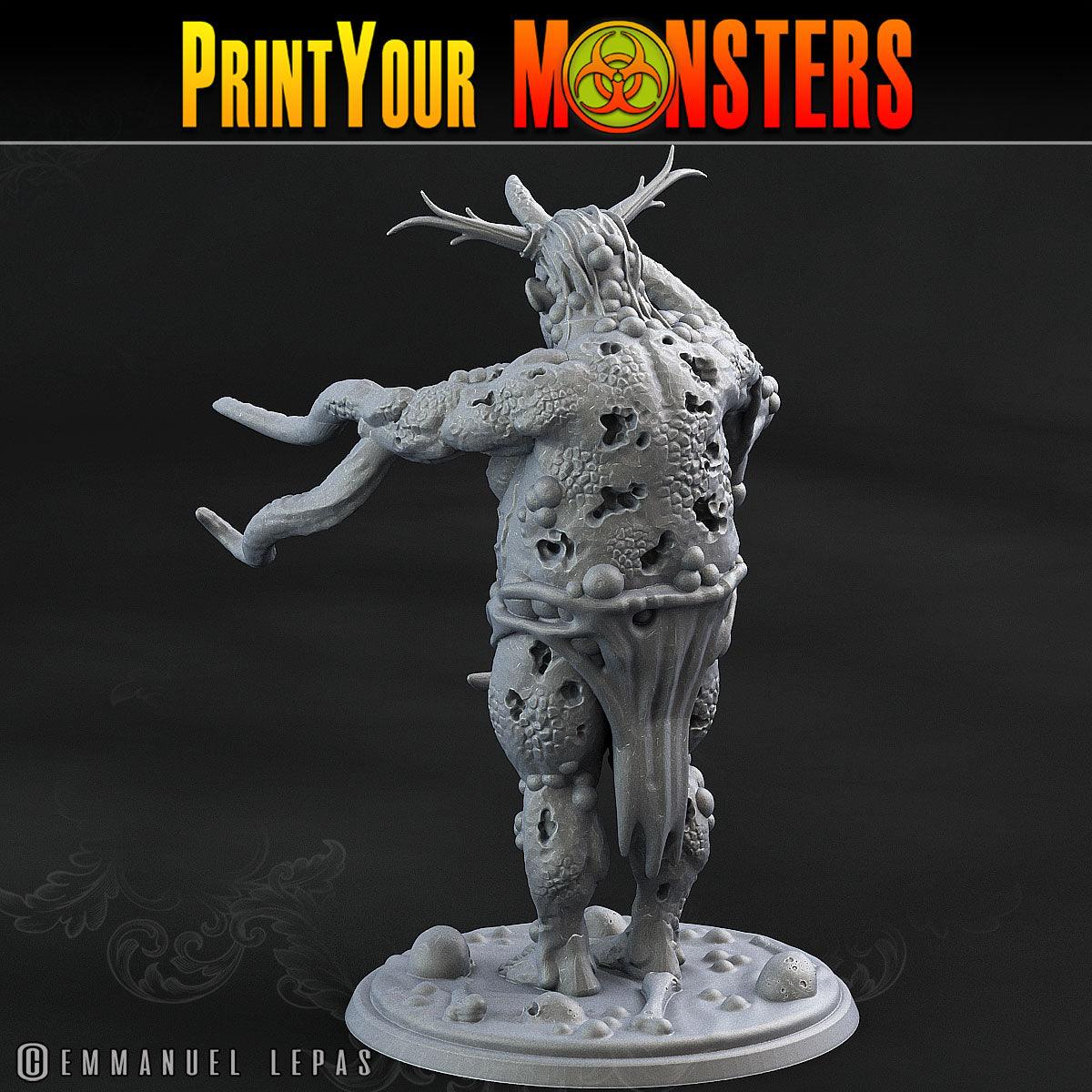 Plague Army Guardians – 28mm/32mm D&D Miniature Set