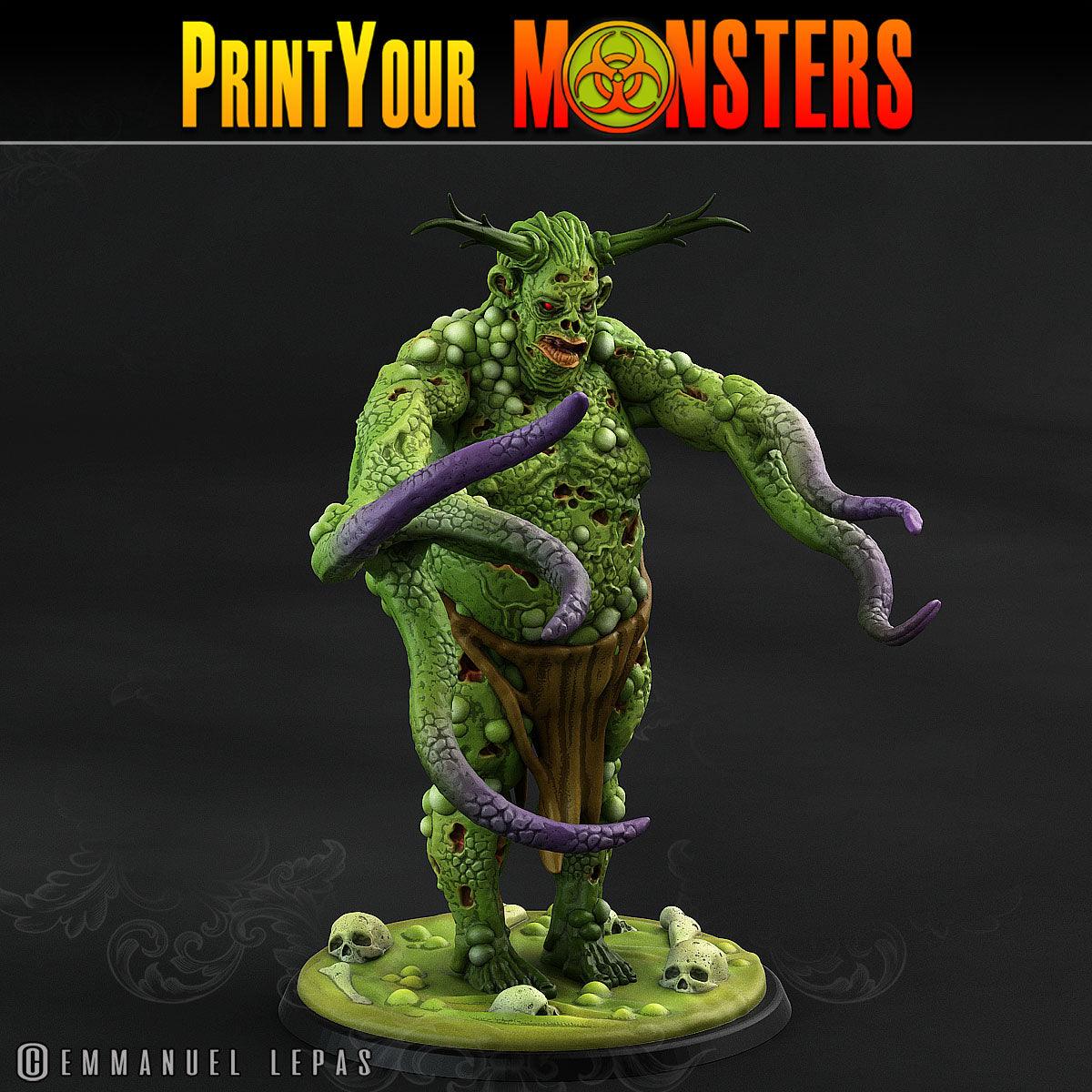 Plague Army Guardians – 28mm/32mm D&D Miniature Set