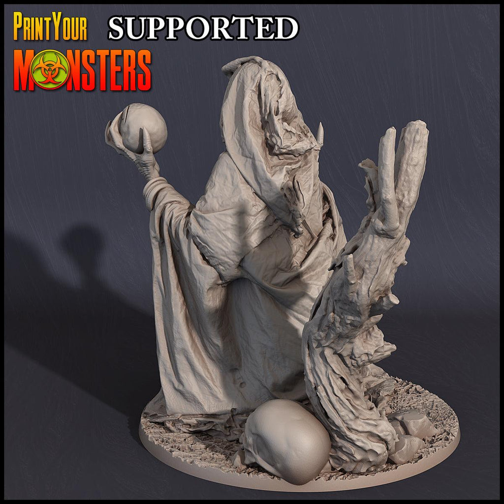 Witches Pack – 7 Witch Miniatures, 28mm/32mm D&D