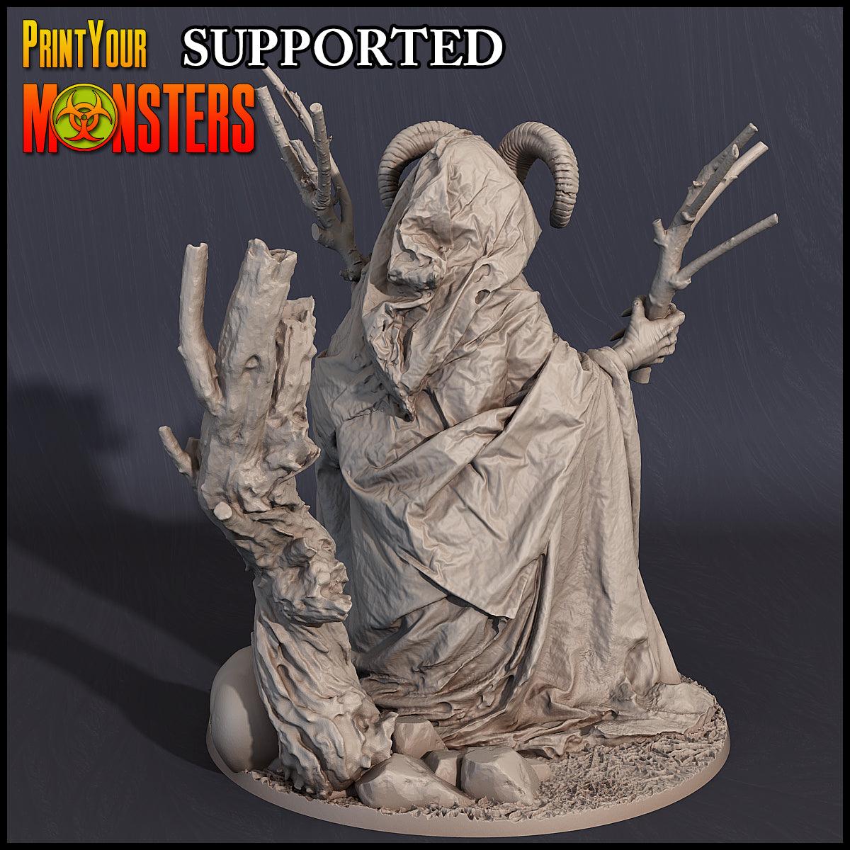 Witches Pack – 7 Witch Miniatures, 28mm/32mm D&D