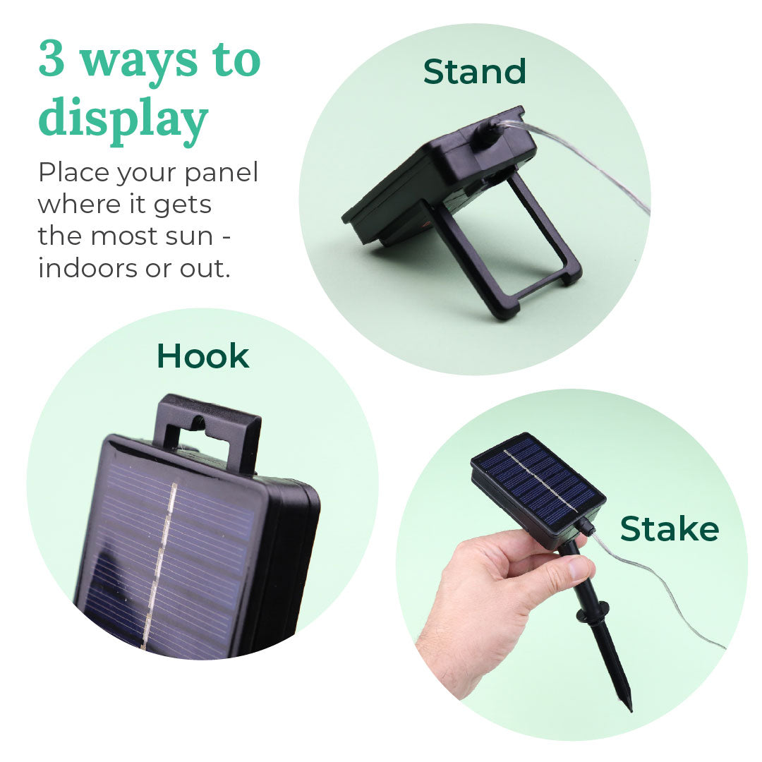Solar LED Lights for Tiny Treehouses