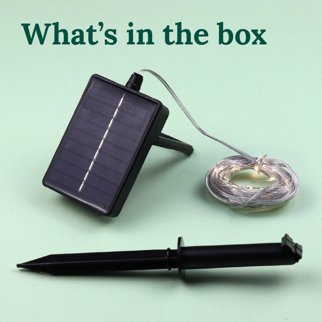 Solar LED Lights for Tiny Treehouses