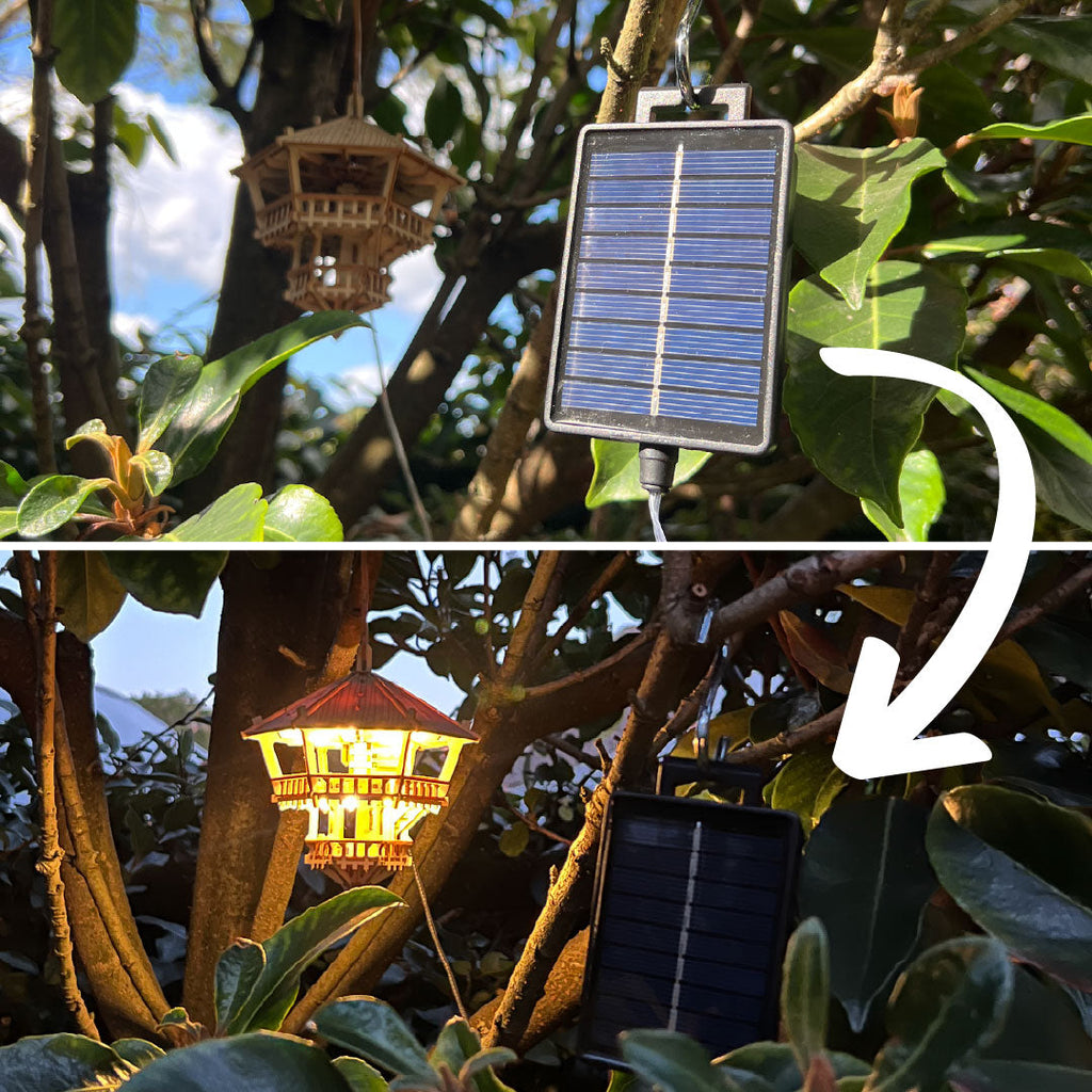 Solar LED Lights for Tiny Treehouses
