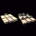 Miniature Cemetery Graves Set, 28mm/32mm Tombstones